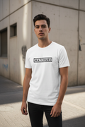 WATCHMEE Large Logo Unisex Staple T-Shirt — White